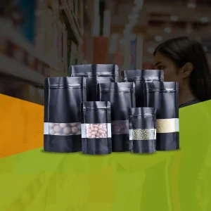 Black Standup Pouch