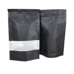 Alternative view of Black Standup Pouch